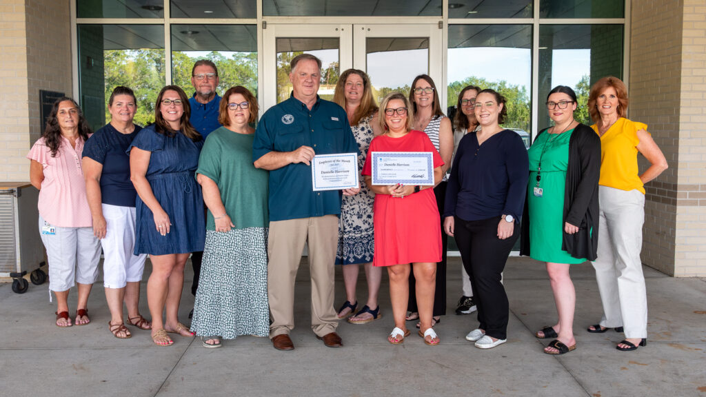 Congratulations to Dani Harrison, the District’s Employee of the Month! Dani, an integral member of the Regulatory Services team, is recognized for her reliability, professionalism, and dedication to upholding the District’s core values of building trust, developing partnerships, accepting accountability, and achieving results.